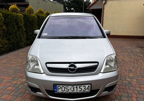 Opel Meriva cena 6999 przebieg: 243000, rok produkcji 2007 z Luboń małe 121